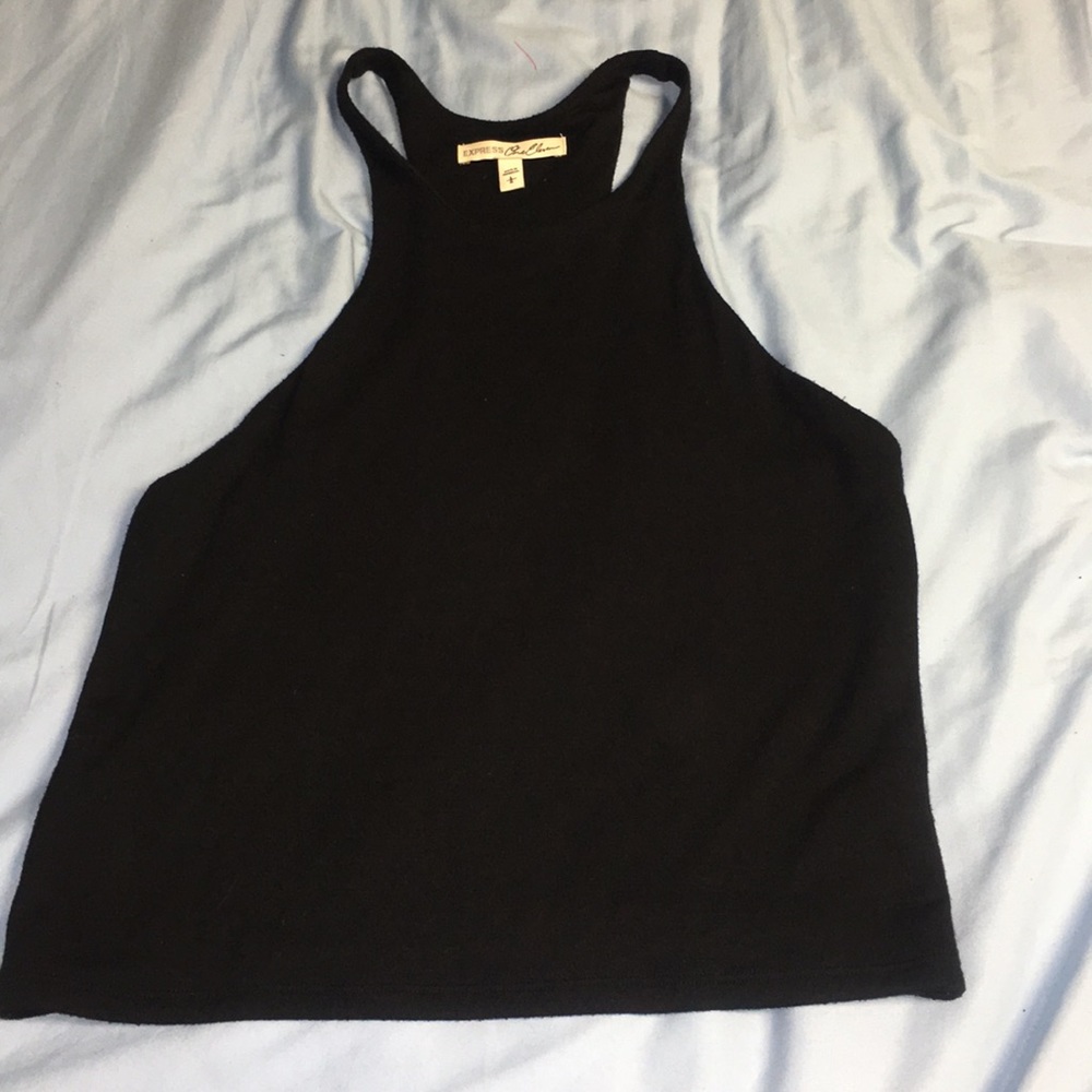 Black crop top